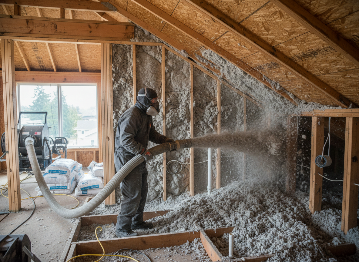 Cellulose Insulation in Milwaukie, OR