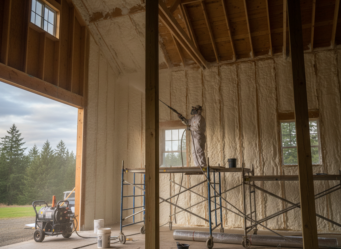 Pole Barn Insulation in Milwaukie, OR